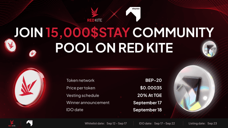 $STAY Community Pool On Red Kite