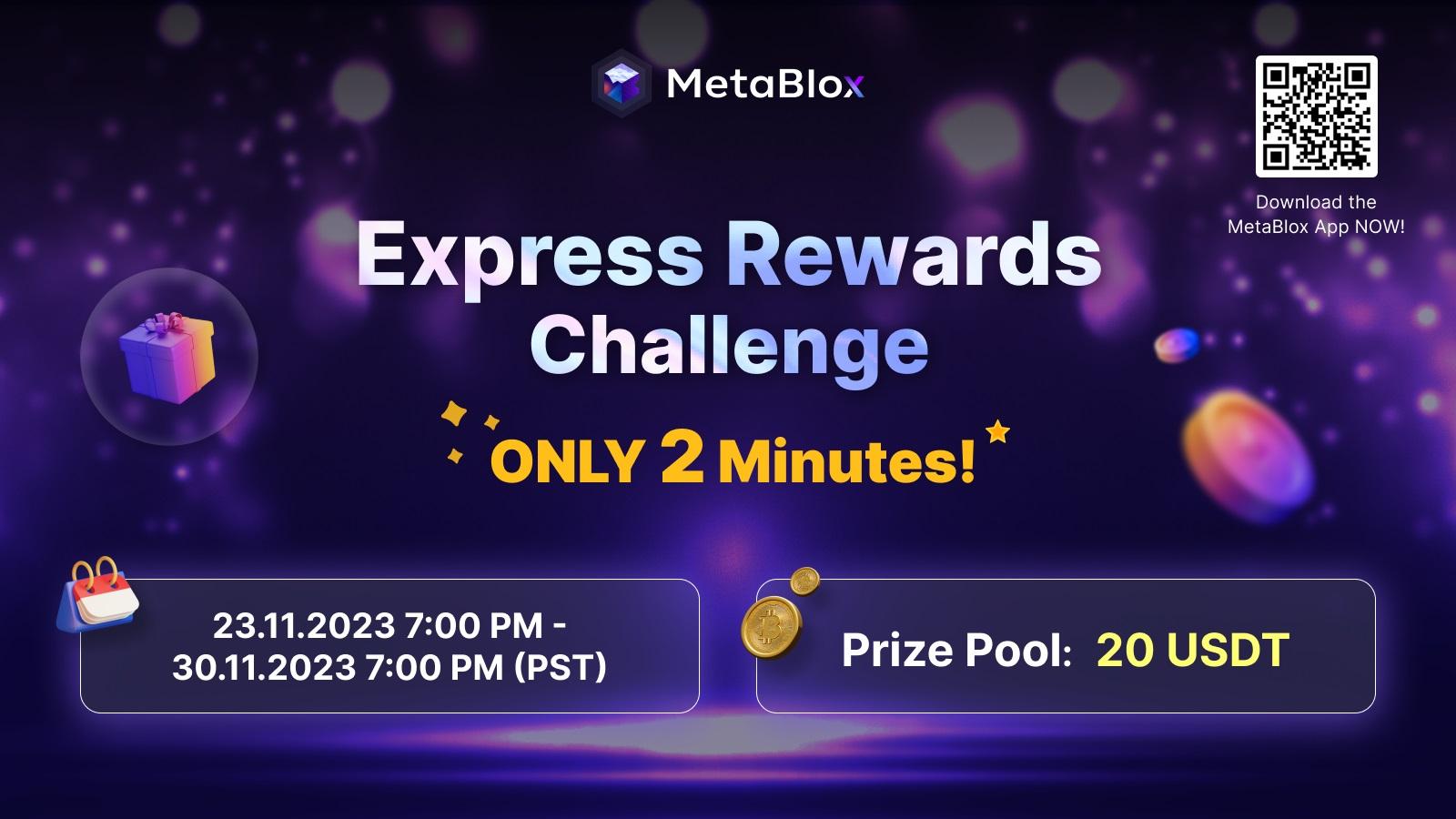 2-Minute MetaBlox Express Rewards Challenge!