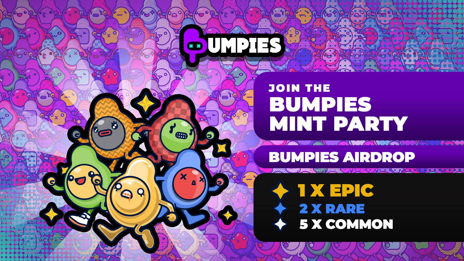 Bumpies Mint Party: Airdrop Giveaway