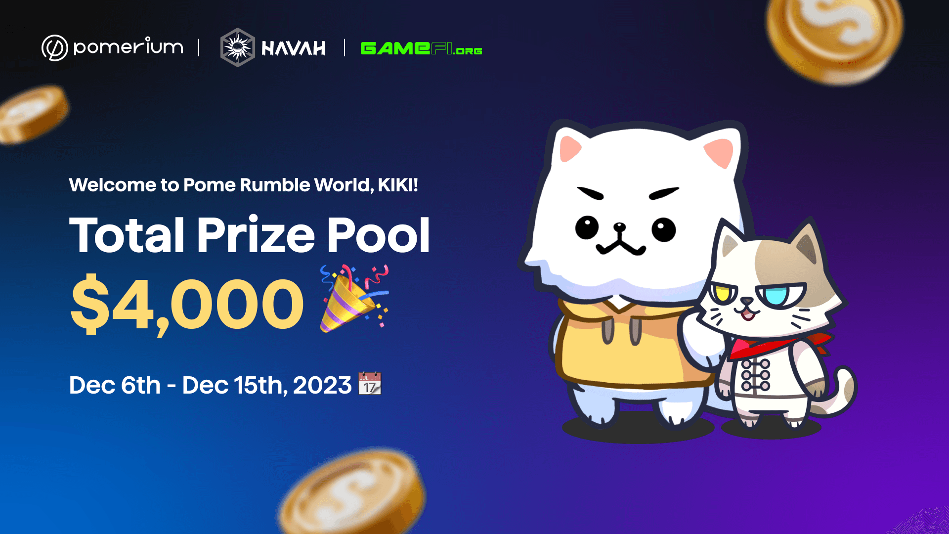 Pomerium x GameFi.org x Havah | $4,000 Giveaway