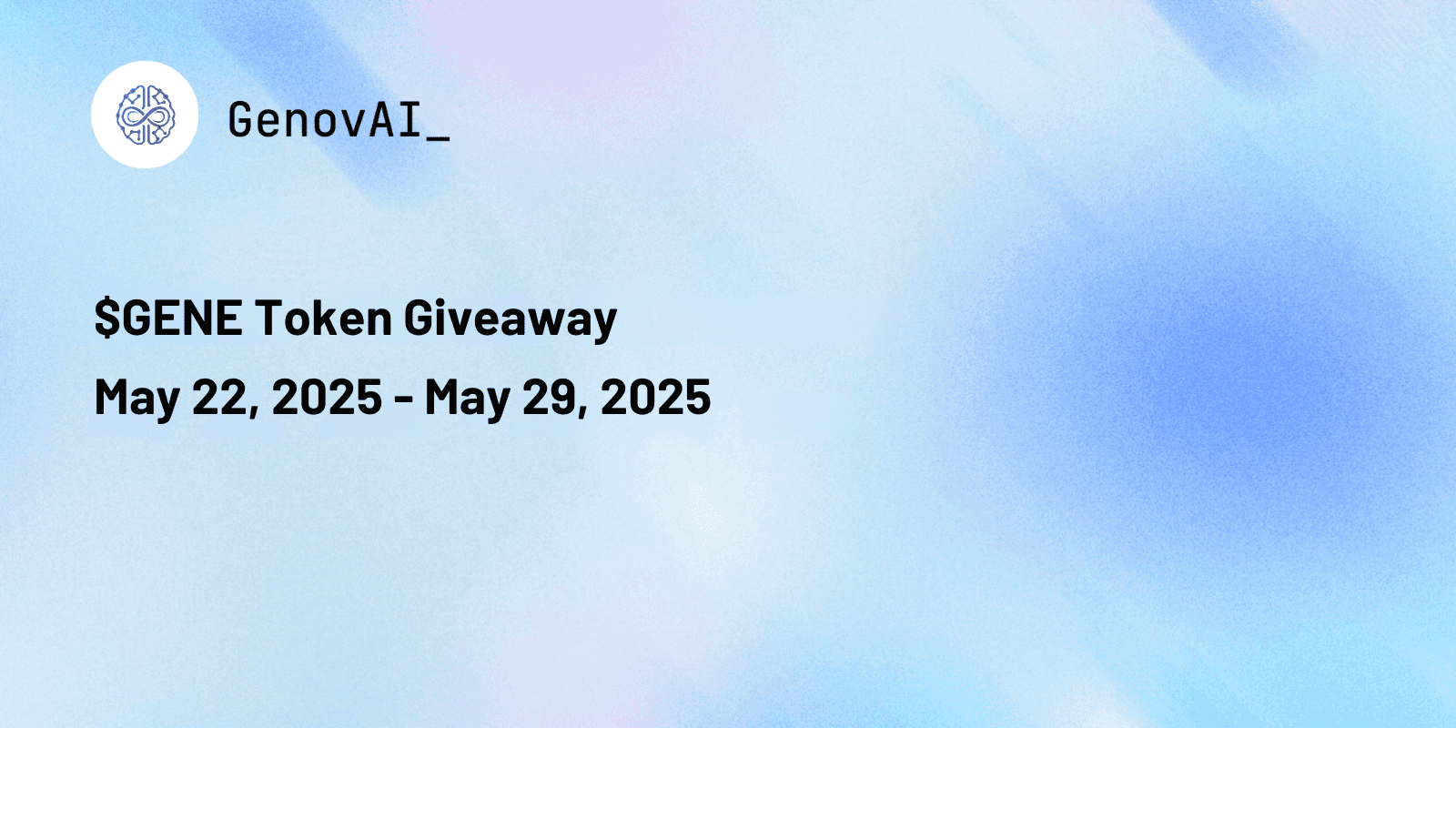 Earn $GENE Tokens!赢取 $GENE 代币奖励