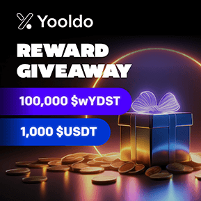 100,000 $wYDST + 1,000 $USDT on Yooldo Mission Fiesta Event