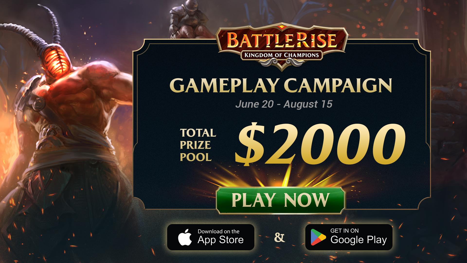 $2,000 in BattleRise Gaming Player