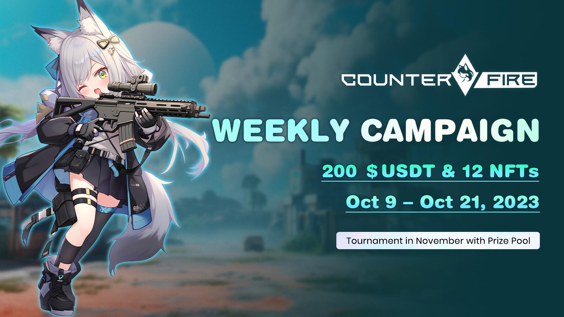 Counter Fire Weekly Battlefield Challenge!