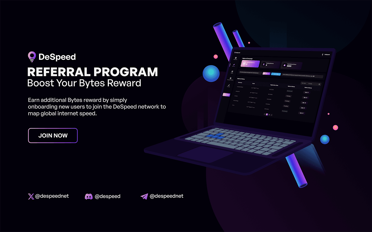Unlock Passive Income with DeSpeed.net