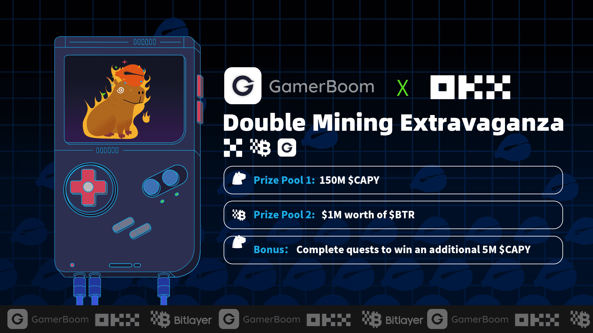 GamerBoom x OKX: Double Mining Extravaganza