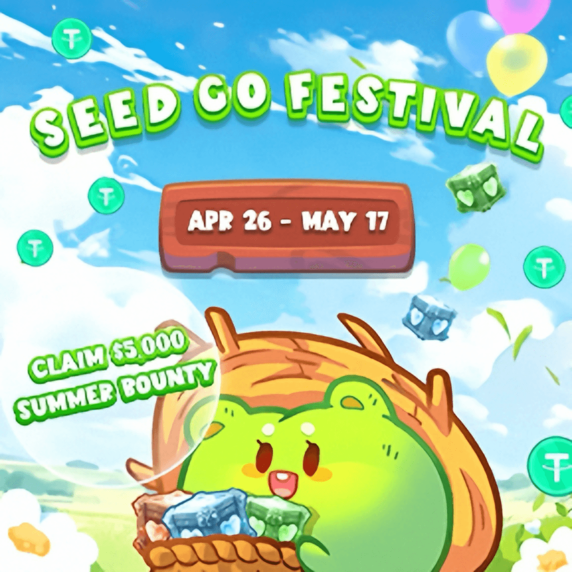 SEED Go Festival: Claim $5,000 Summer Bounty