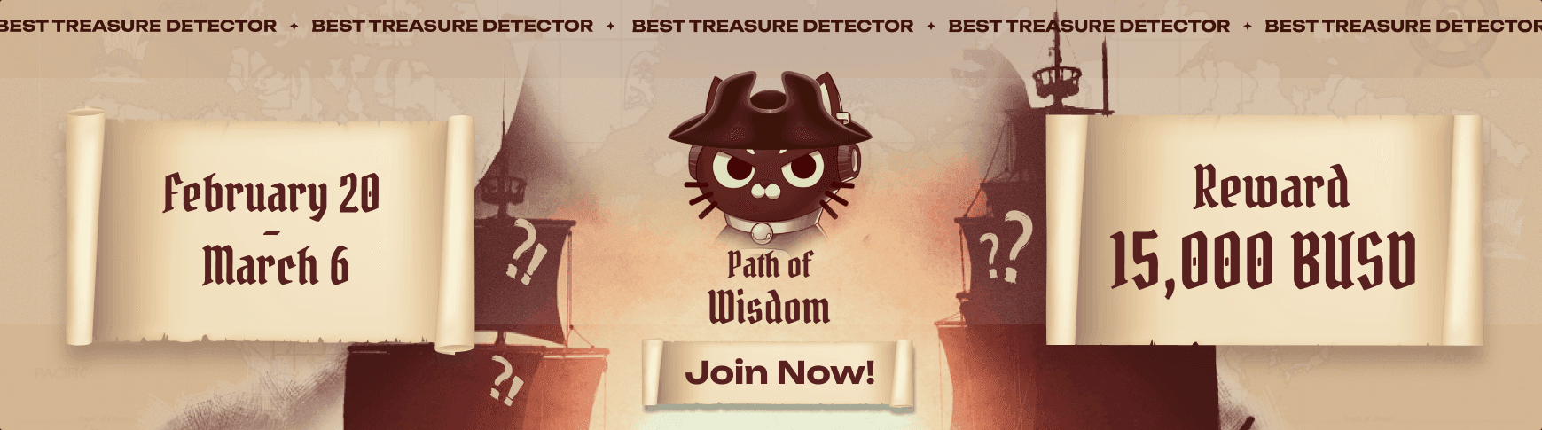 PATH OF WISDOM - A treasure hunting adventure is coming!