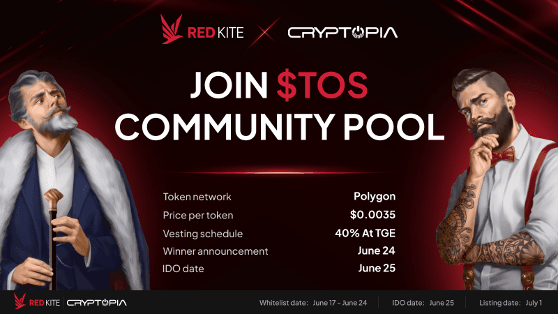 $TOS Community Pool on Red Kite