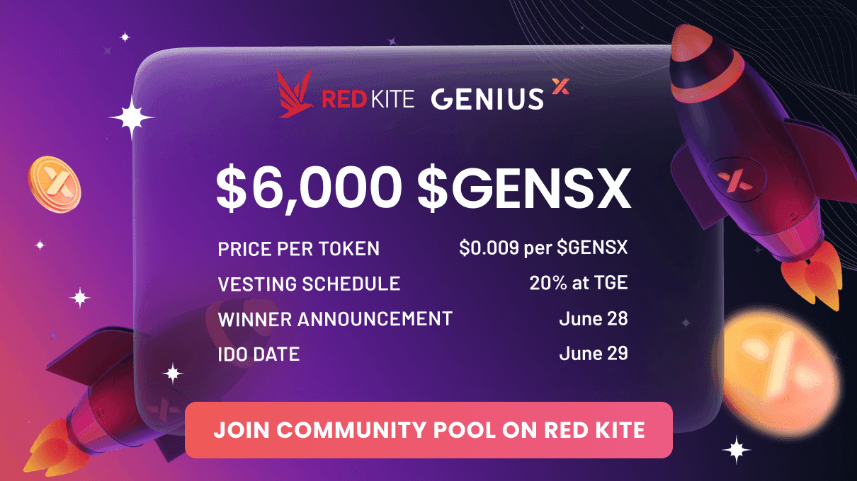 $GENSX Community pool on Red Kite