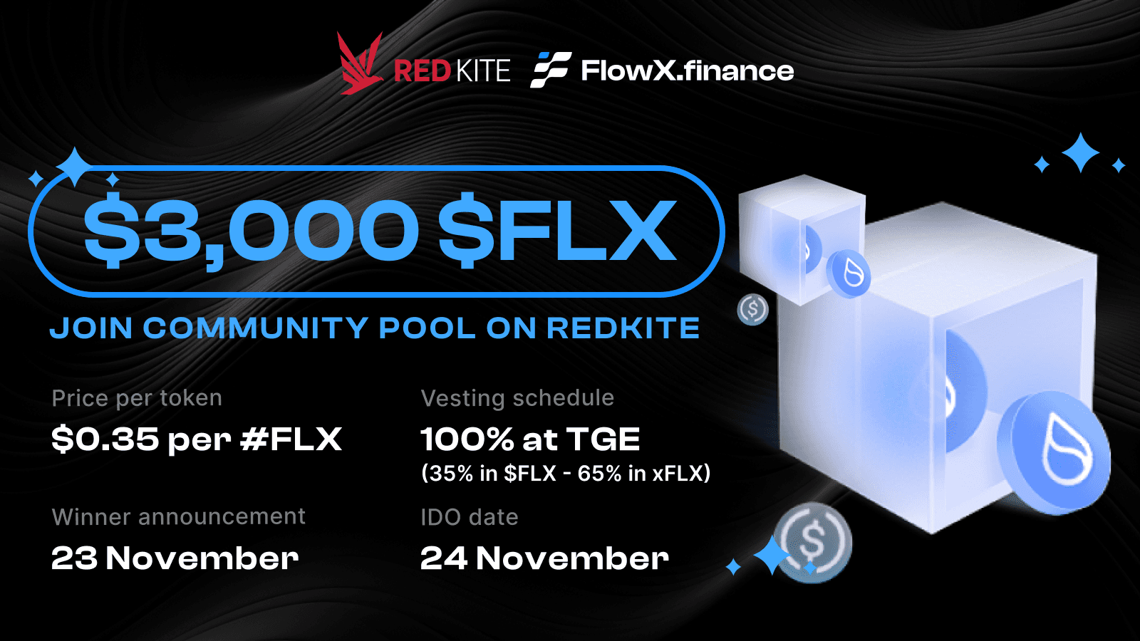 $FLX Community pool on Red Kite