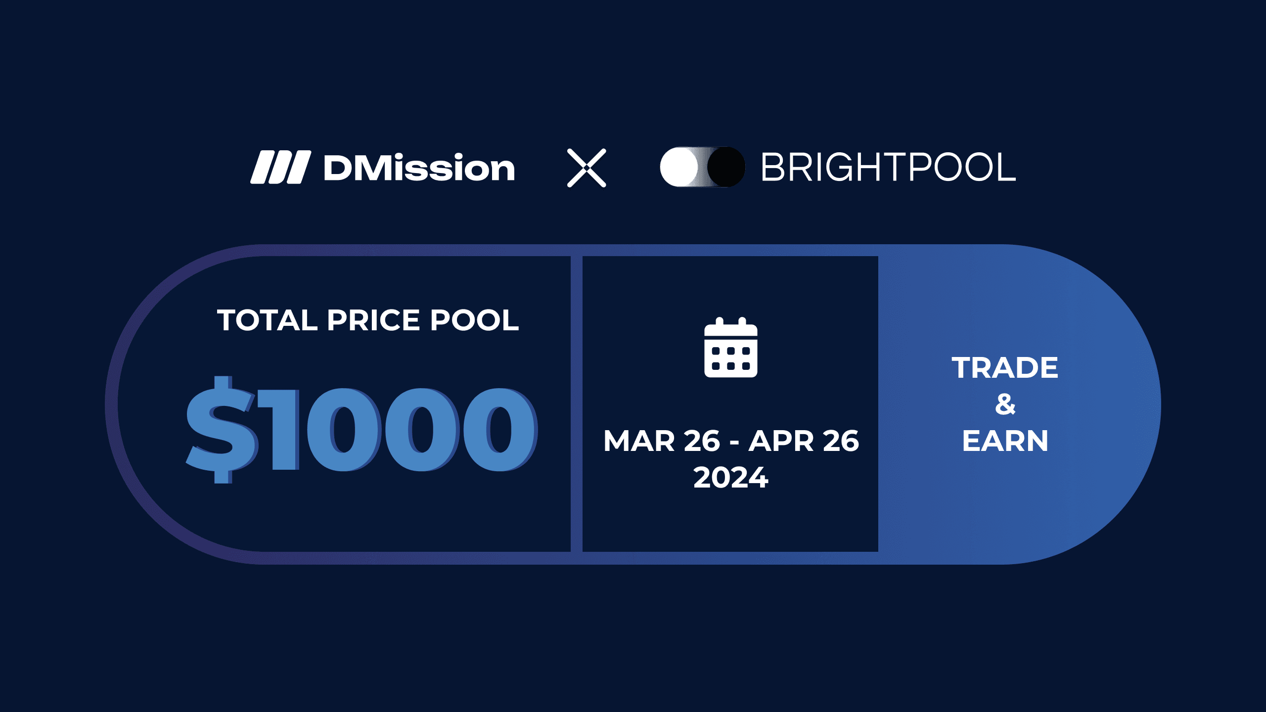 Trade and Earn $1000 in BrightPool Mission