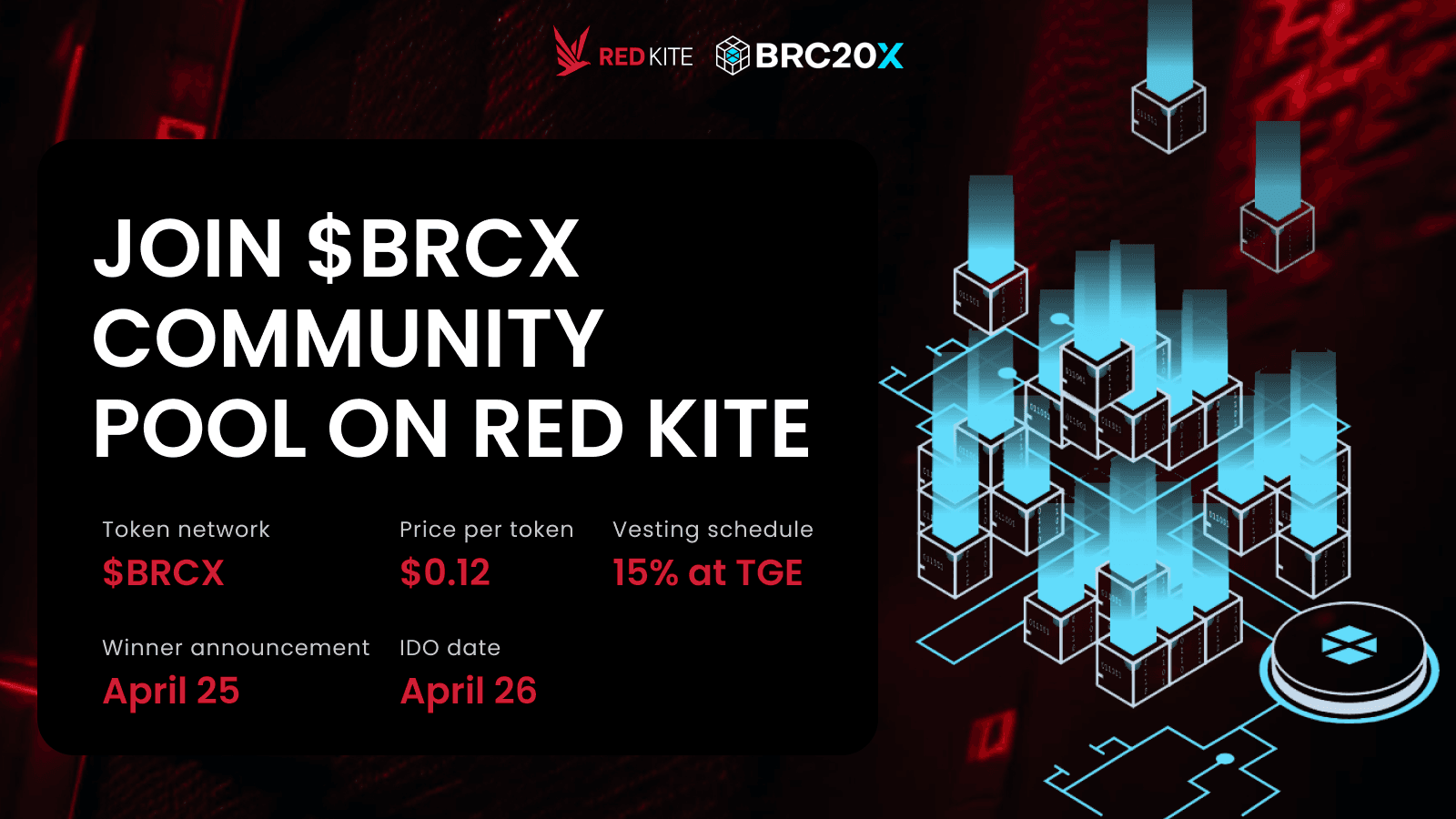 $BRCX Community Pool On Red Kite