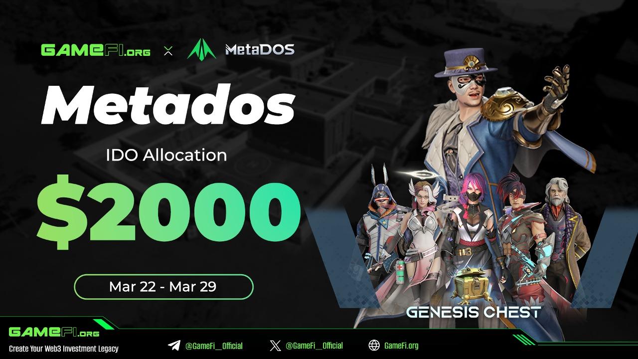 PREPARE FOR THE IDO ALLOCATION - MetaDOS $2000 Allocation 💣