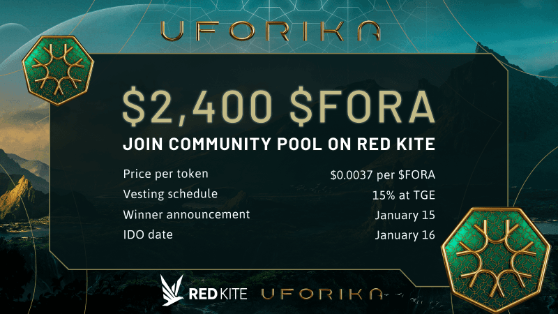 $FORA Community pool on Red Kite