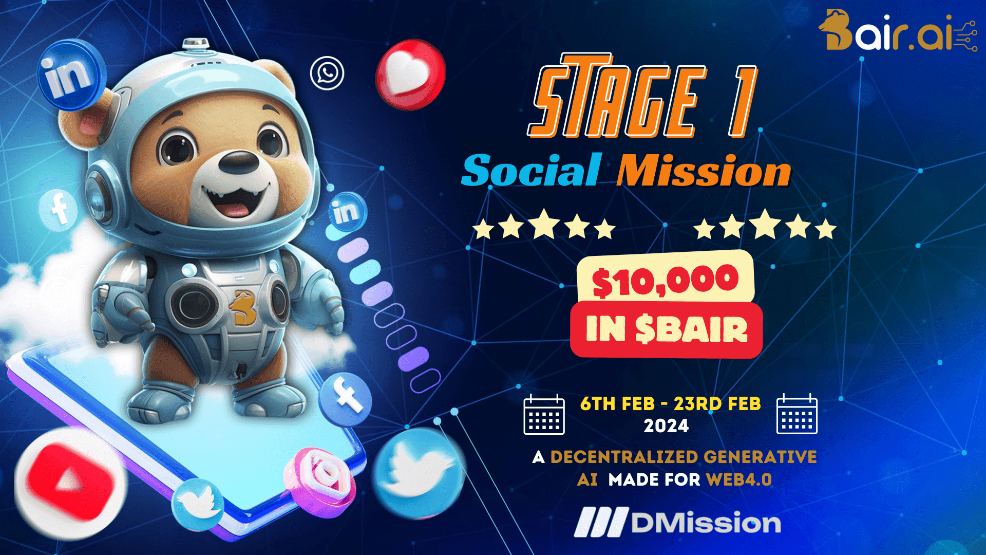 $10,000 Bair.ai Social Mission