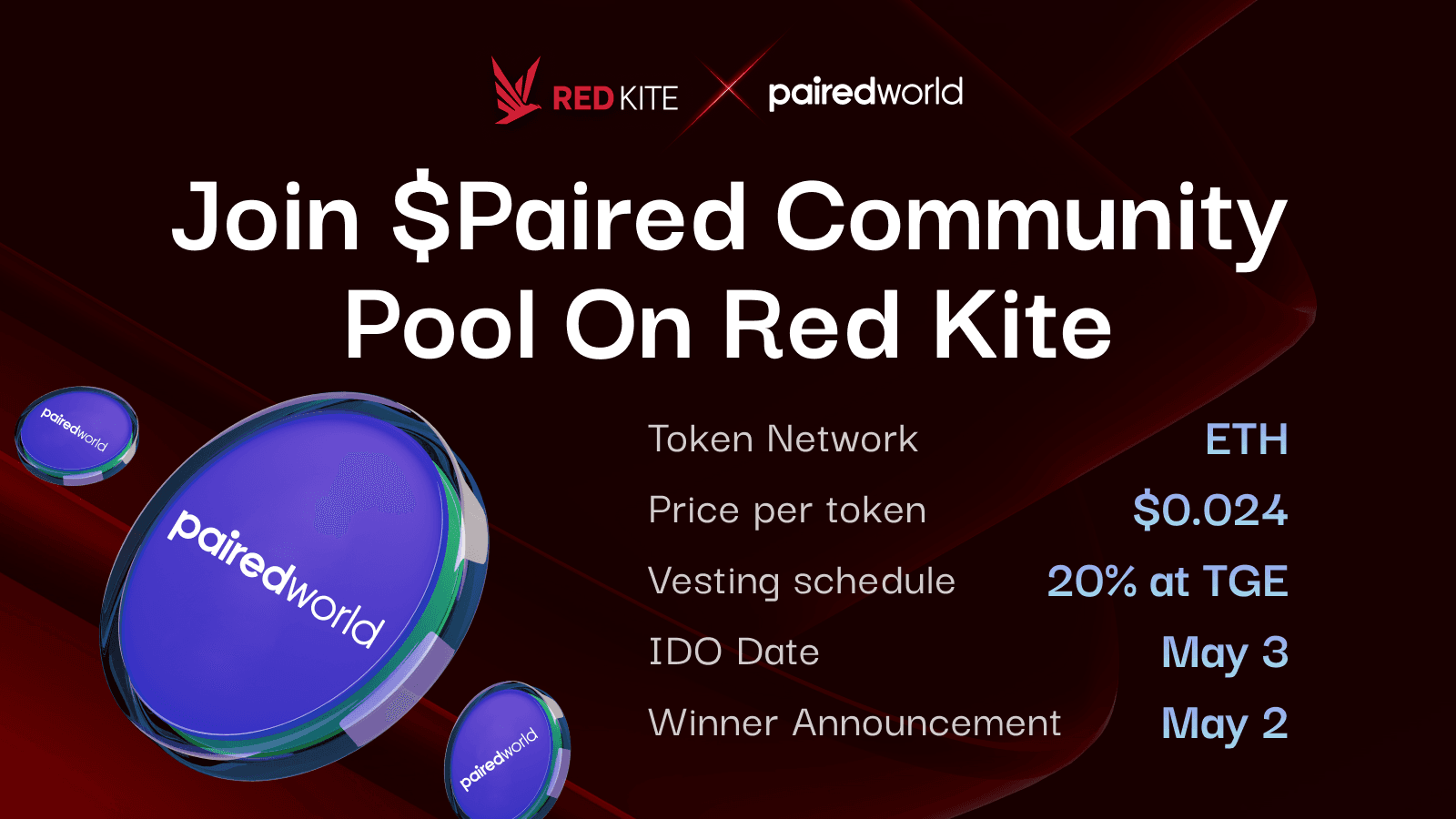 $Paired Community Pool On Red Kite