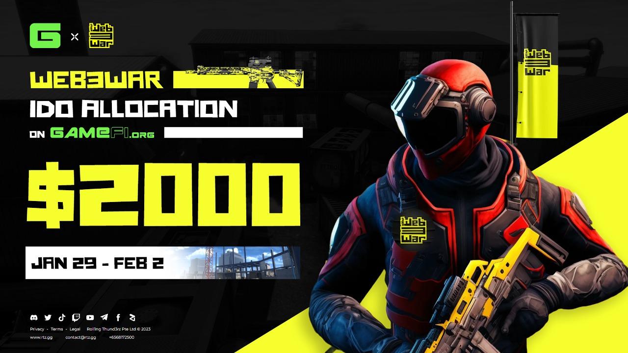 Get Ready for the IDO BOMB - Web3War $2000 Allocation 💣